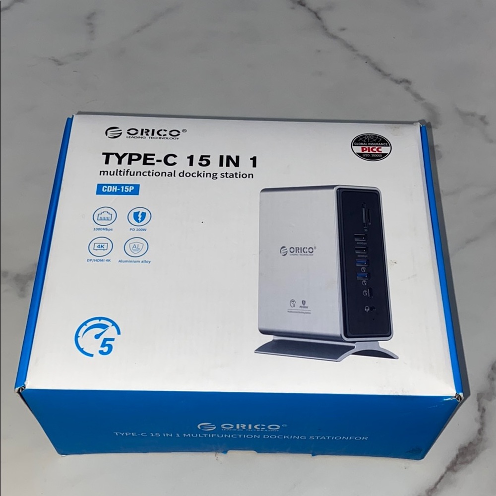 ORICO TYPE-C 15 IN 1 multifunctional docking station